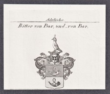 Chevalier BAR - Armoiries Coat