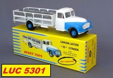 CITROËN 55 LAITIER BLEU/BLANC