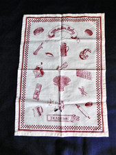 RARE TORCHON DE DINETTE