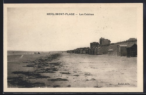 Cpa merlimont plage les - cpa,