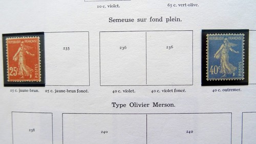 Timbres 1926 40 c - 2,