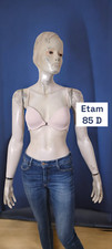 Etam 85 D ? Soutien gorge à armatures vieux rose doublé s'attache devant