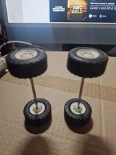 playmobil -  Lot De 2  Essieux 4roues 44x19/1