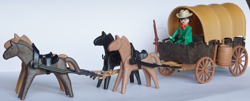 Playmobil 3243 chariot bâché - playmobil,