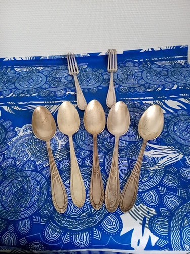 Couverts orfèvrerie art - 7,