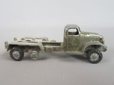 B437 Vintage 1960 France Jouet FJ GMC CCKW 353 Camion Militaire Kaki 1:55