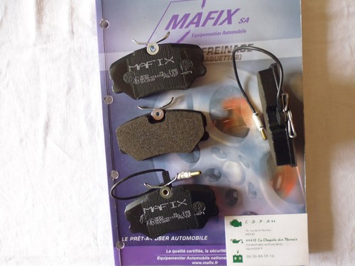 Plaquettes frein avant - plaquettes, de