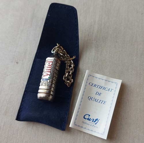 Ancien porte clé bouteille - ancien, clé,