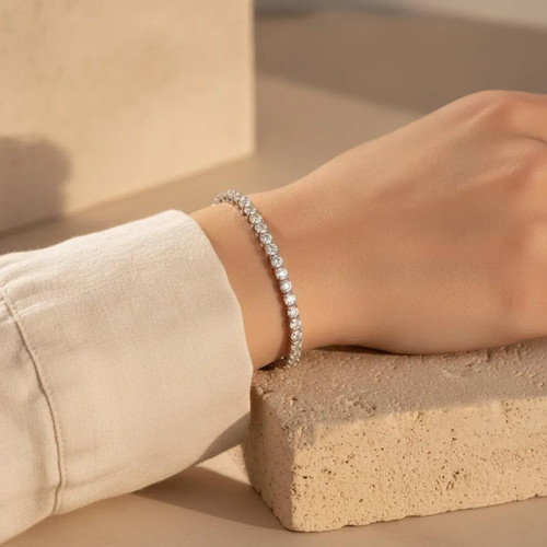 3mm tennis bracelet - 3mm,
