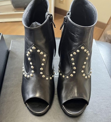 Bottes bottines cloutées