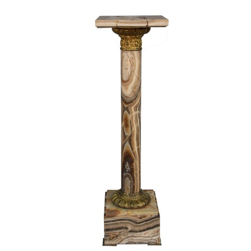 Colonne bronze onyx - bronze, et