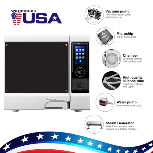 Dental autoclave 22l class - dental,
