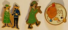 3 EPINGLES CRAVATE LOMBARD HERGE 1978 TINTIN