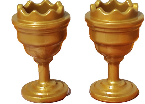 Playmobil verres dorés - x2,