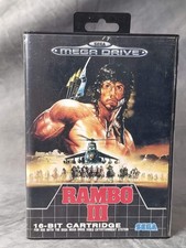 Jeu Sega MegaDrive Rambo 3