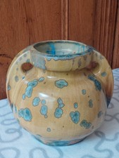 ANCIEN VASE BOULE EN GRÈS