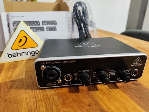 Behringer phoria umc22 - behringer, usb