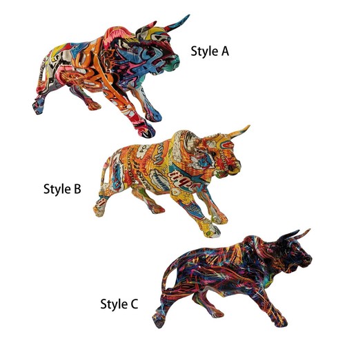 Adorable scrawl vache figurine - vache,