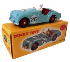 Triumph TR2 Sports bleu DINKY