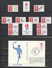 FRANCE 1992 - Jeux Olympiques Albertville - Série Neuf** / MNH