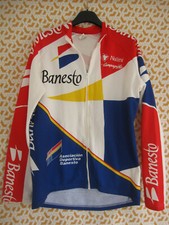 Maillot cycliste Manche Longue Banesto 1994 Nalini Jersey Vintage - 4 / L