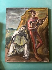 Grande huile CRAMOYSAN Marcel ( 1915-2007)