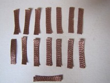 15 tresses 3,5 mm x 20 mm pour
