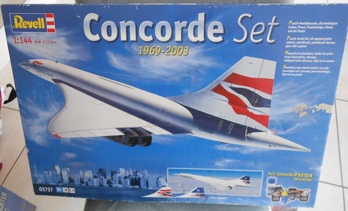 Maquette avion concorde - maquette,