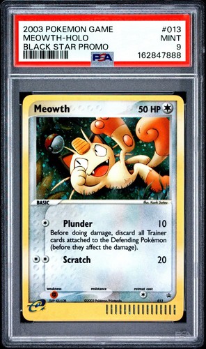 Psa meowth 13 - 9,