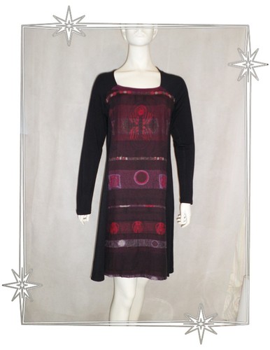 Robe fantaisie noire - ①,