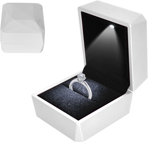 Boîte bague avec - bague,