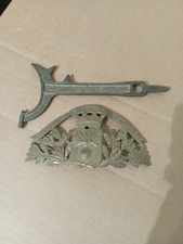 Plaque de casques sapeurs pompiers saint pourçain sur sioule 03500 Allier,...