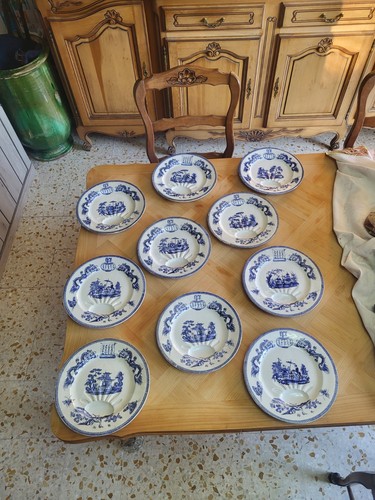 Assiettes asperges - 10,