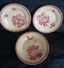 3 Assiettes anciennes Hte