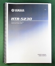 Yamaha HTR-5230 Instruction