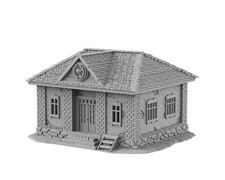 SCHOOL ECOLE Soviet Russian Eastern Front Diorama Wargame Terrain BA FOW