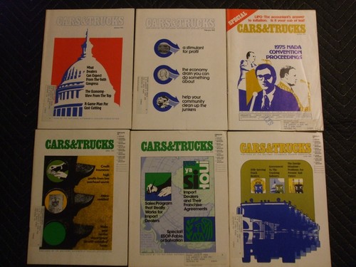 Cars trucks magazine 1975 - magazine,