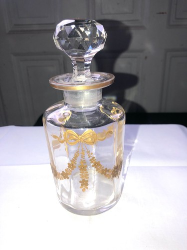 Gros flacon parfum - de, cristal