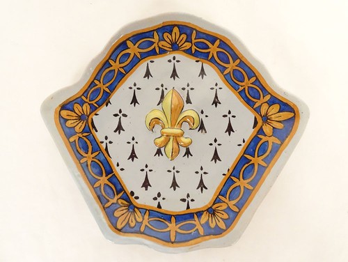 Coupelle soucoupe faïence