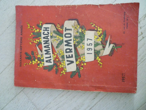 Almanach vermot 1957 - almanach,