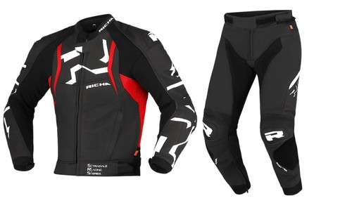Richa stradale 2pc noir rouge - stradale, noir/rouge