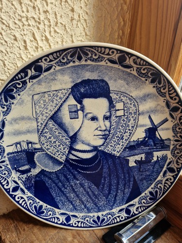 Ancienne assiette delfts blauw - delfts,