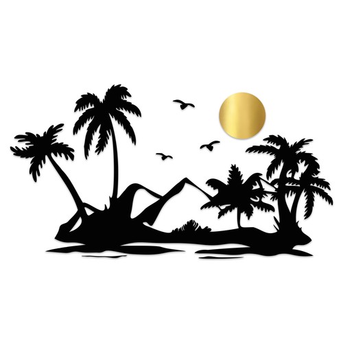 Lot autocollants plage - lot, d'autocollants