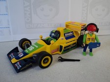 PLAYMOBIL vintage city racers voiture formule 1 course set 3603 de 1994