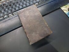 rare livre 1665,le Combat spirituel,Lyon,auteur inconnu,cuir,306 p,8x13cm,in 12