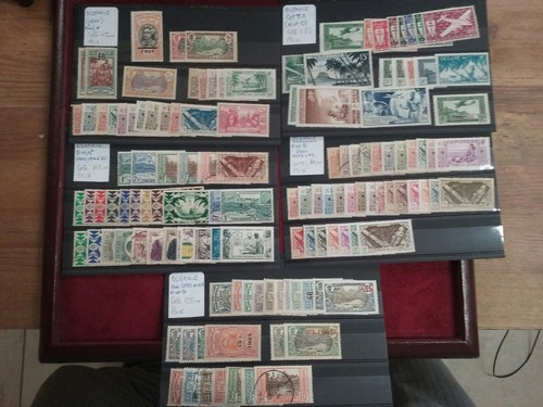 Destockage beau lot timbres