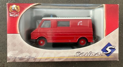 Solido pompier citroen c35 - pompier,