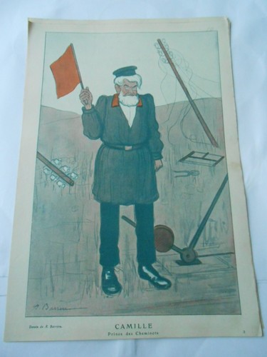 1923 original print camille - print,