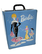 Vintage 1962 Par Mattel, Inc. Boîte De Rangement Pour Poupée Barbie Camion Bleu