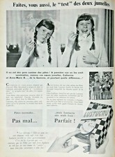 PUBLICITÉ DE PRESSE 1957